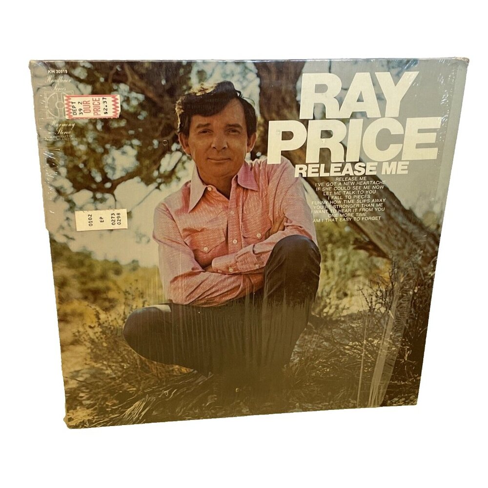 Ray Price Release Me (Vinyl, 1981) Harmony KH 30919 VG LP Record Album